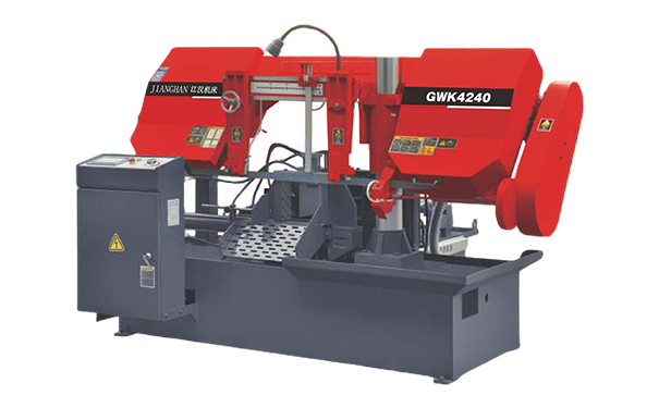 怀集GWK4240数控双柱卧式带锯床