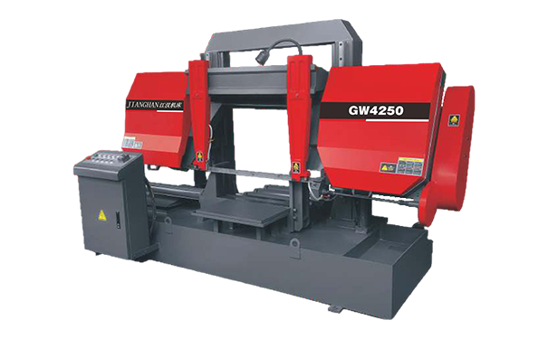 怀集GW4250双柱龙门卧式带锯床