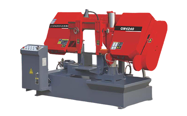 怀集GW4240双柱卧式带锯床